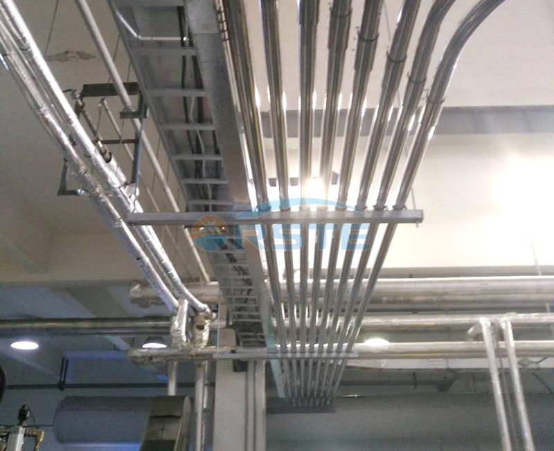 Centra Piping of the Central Feeding System