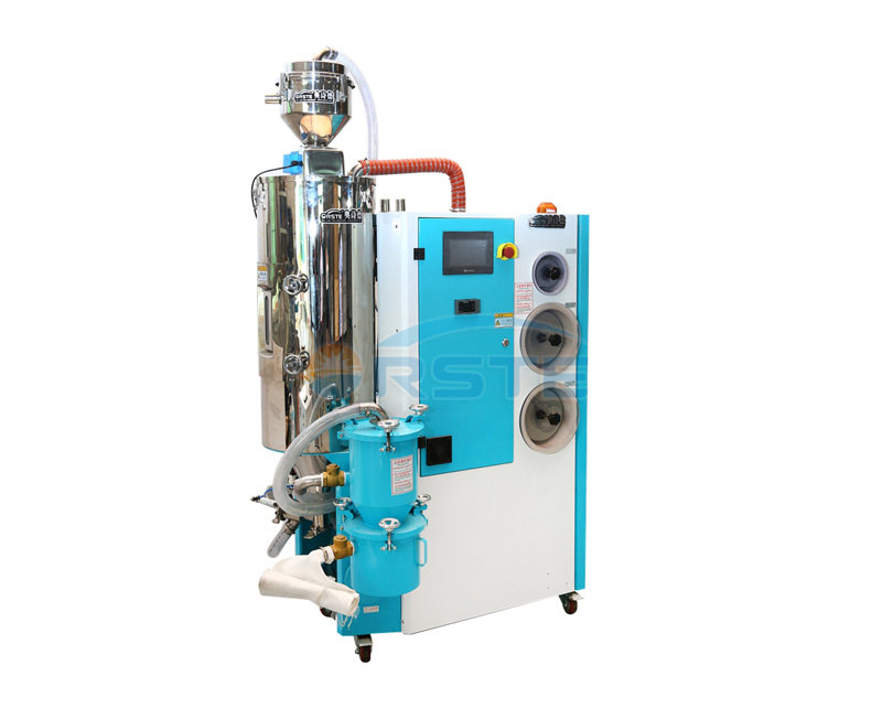 Plastic three machine integrated dehumidification dryer